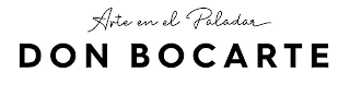 ARTE EN EL PALADAR DON BOCARTE logo