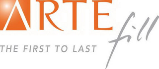 ARTE FILL THE FIRST TO LAST logo