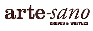 ARTE-SANO CREPES & WAFFLES logo
