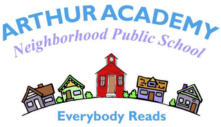 ARTHUR ACADEM NEIGHBORHOOD PUBLIC SCHOOL EVERYBODY READS logo