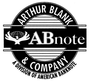 ARTHUR BLANK & COMPANY ABNOTE A DIVISION OF AMERICAN BANKNOTE logo