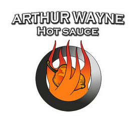 ARTHUR WAYNE HOT SAUCE logo