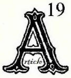 ARTICLE 19 logo