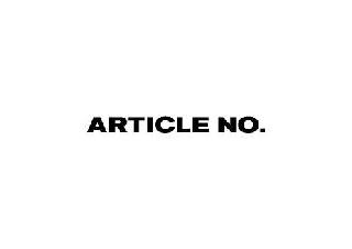 ARTICLE NO. logo
