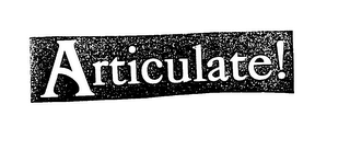 ARTICULATE! logo