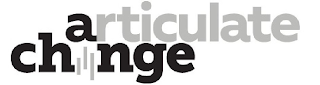 ARTICULATE CHANGE logo