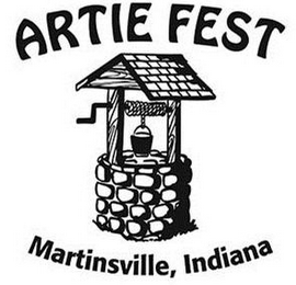 ARTIE FEST MARTINSVILLE, INDIANA logo