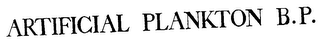 ARTIFICIAL PLANKTON B.P. logo
