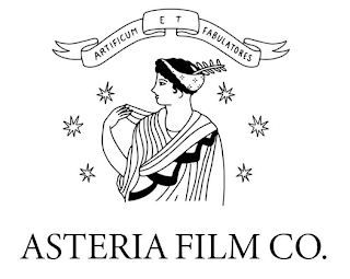 ARTIFICUM ET FABULATORES ASTERIA FILM CO. logo