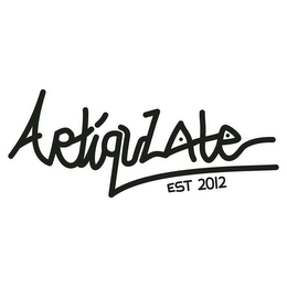 ARTIQULATE EST. 2012 logo