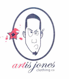 ARTIS JONES CLOTHIING CO logo