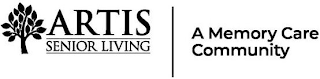 ARTIS SENIOR LIVING A MEMORY CARE COMMUNITY logo