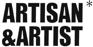 ARTISAN & ARTIST logo