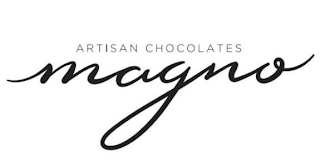 ARTISAN CHOCOLATES MAGNO logo