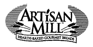 ARTISAN MILL HEARTH-BAKED GOURMET BREADS logo