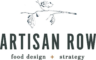 ARTISAN ROW FOOD DESIGN + STRATEGY logo