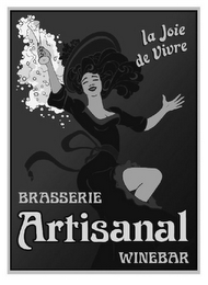 ARTISANAL BRASSERIE WINEBAR LA JOIE DE VIVRE logo