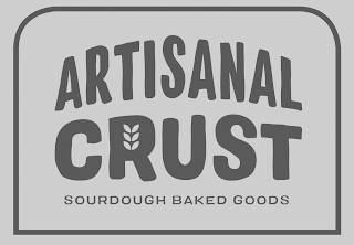 ARTISANAL CRUST SOURDOUGH BAKED GOODS logo