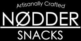 ARTISANALLY CRAFTED NØDDER SNACKS logo