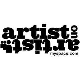 ARTIST ON ARTIST MYSPACE.COM logo
