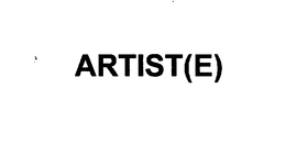 ARTIST(E) logo