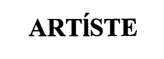 ARTISTE logo