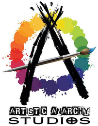 ARTISTIC ANARCHY STUDIOS A logo
