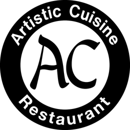 ARTISTIC CUISINE AC RESTAURANT logo