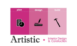 ARTISTIC INTERIOR DESIGN & CONSTRUCTION PLAN DESIGN BUILD logo