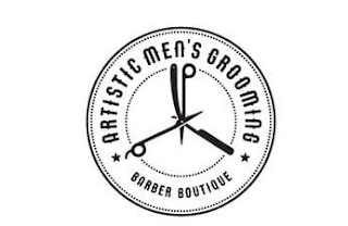 ARTISTIC MEN'S GROOMING BARBER BOUTIQUE logo