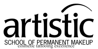 ARTISTIC SCHOOL OF PERMANENT MAKEUP COSMETIC TATTOOING EXCELLENCE logo