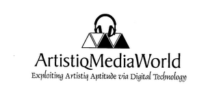 ARTISTIQ MEDIA WORLD EXPLOITING ARTISTIQ APTITUDE VIA DIGITAL TECHNOLOGY logo