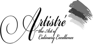 ARTISTRÉ THE ART OF CULINARY EXCELLENCE logo