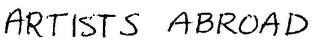 ARTISTS ABROAD logo