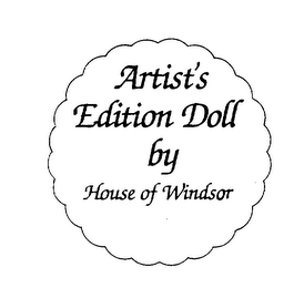 ARTIST'S EDITION DOLLS BY HOUSE OF WINDSOR logo