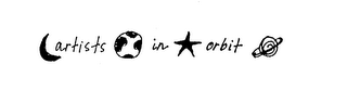 ARTISTS IN ORBIT logo