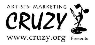 ARTISTS' MARKETING CRUZY WWW.CRUZY.ORG PRESENTS logo