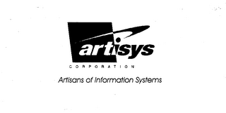 ARTISYS CORPORATION ARTISANS OF INFORMATION SYSTEMS logo
