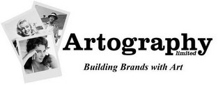 ARTOGRAPHY LIMITED BUILDING BRANDS WITH ART logo