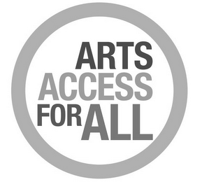 ARTS ACCESS FOR ALL logo