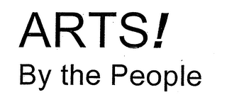 ARTS! BY THE PEOPLE logo