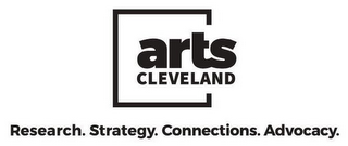ARTS CLEVELAND RESEARCH. STRATEGY. CONNECTIONS. ADVOCACY. logo