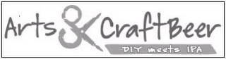 ARTS & CRAFT BEER DIY MEETS IPA logo