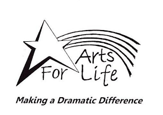 ARTS FOR LIFE MAKING A DRAMATIC DIFFERENCE logo