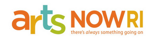 ARTS NOWRI THERE'S ALWAYS SOMETHING GOING ON logo