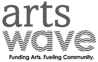 ARTS WAVE FUNDING ARTS. FUELING COMMUNITY. logo