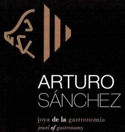 ARTURO SÁNCHEZ JOYA DE LA GASTRONOMÍA JEWEL OF GASTRONOMY logo