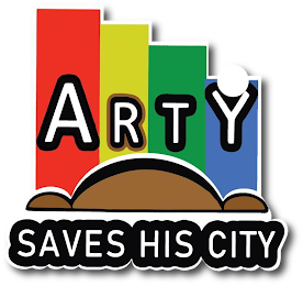 ARTY SAVES HIS CITY logo