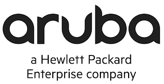 ARUBA A HEWLETT PACKARD ENTERPRISE COMPANY logo