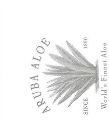 ARUBA ALOE SINCE 1890 WORLD'S FINEST ALOE logo